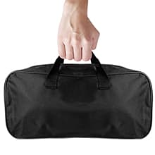 Handheld Vacuum Cordless Portable Car Vacuum with LED Light, High Power Suction, 3 in 1, Lightweight Rechargeable Hand Vacuum, Hand Held Vacuum Cleaner for Car Home Office, Pet Hair, Black