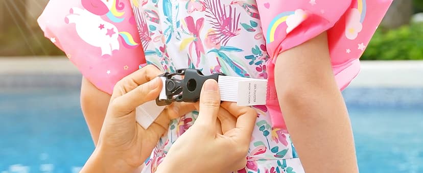 HeySplash Swim Vest for Kids, Toddler Pool Floaties, Children Swimming Vest with Adjustable Strap, Swim Jacket Water Wing Arm Float, Puddle Sea Beach Boat Jumper Boy Girl Baby