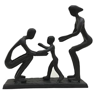 Cast Iron Art Sculpture Home Decoration Statue for The Bicycle Enthusiast Metal Figurine Art Home Décor for Runner Sportsman Cyclist Bicycle Enthusiast (4# Cyclist) B07QDYFNB8