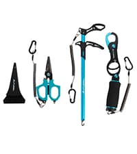 FLISSA Fillet Knife Set, Boning Knife & Bait Knives with Sharpener, Protective Sheath, Belt Clip, Non-Slip Handle, Portable Pouch & Corrosion Resistant Coating Blade, for Fresh or Saltwater (4-Piece)