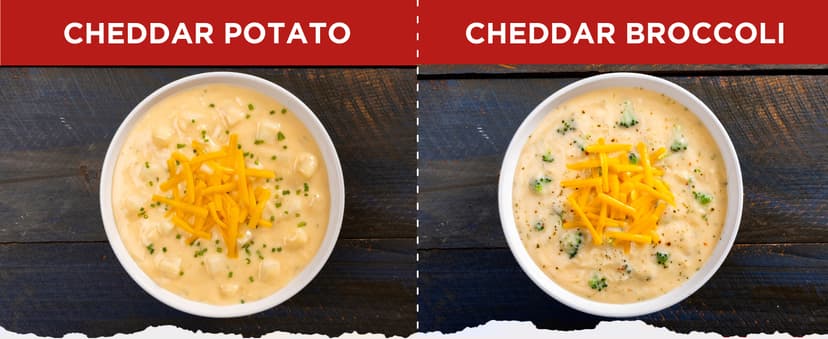 READYWISE - Simple Kitchen, Soup Favorites, Variety Pack, 8 Servings Per Pouch, Soup Mix, Family Size, MRE, Freeze Dried Food, Ready To Eat Meals, Hiking & Backpacking Food, Soup for Family, Pack of 4