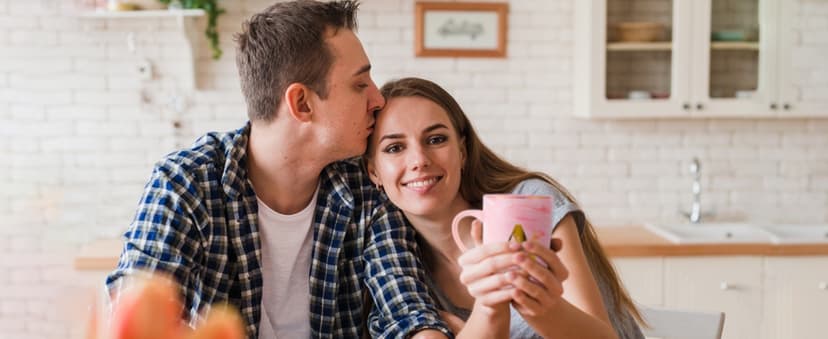 Personalized Ceramic Coffee Mug with Lid Tea Cup Girlfriend Gf Gifts Future Mrs Her Women Boyfriend 1 One Year Anniversary Meaningful Cute Romantic Christmas Xmas First Valentines I Love You More,C B0D7HTC3MR