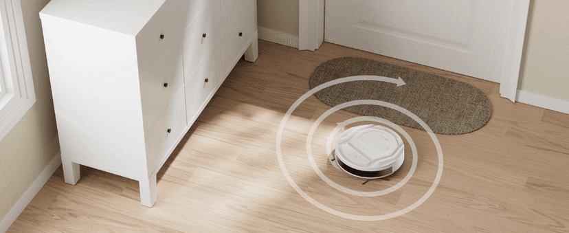 Lefant Robot Vacuum Cleaner, Strong Suction, 120 Mins Runtime, Slim, Low Noise, Automatic Self-Charging, Wi-Fi/App/Alexa Control, Ideal for Pet Hair Hard Floor and Daily Cleaning, M210