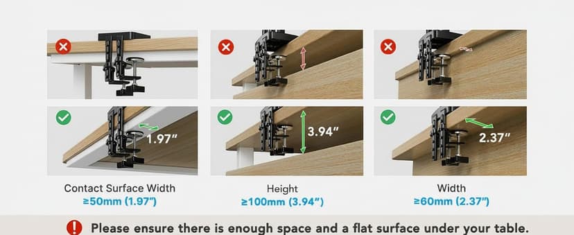 HUANUO FlowLift™ Dual Monitor Stand, Fully Adjustable Gaming Monitor Desk Mount for 13–32″ Computer Screens, Full Motion VESA 75x75/100x100 with C-Clamp & Grommet Base, Each Arm Holds 4.4 to 19.8 lbs