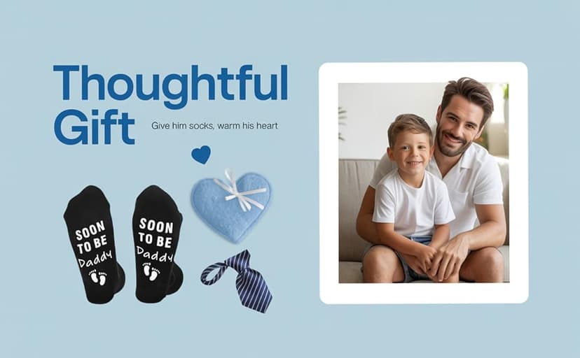 New Dad Birthday Gifts for Dad,Men Husband Grandpa Women idea Fathers Day Christmas Soon To Be Dad