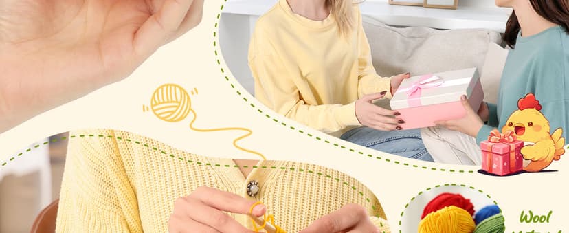 Best Friend Birthday Gifts for Women Friends Graduation Gift Bestie BFF Birthday Gifts I Love You Bestie BFF Friendship Gift Christmas Mothers Day Funny Handmade Crochet Animals Chicken