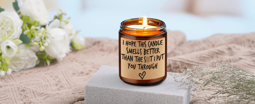 Fairy's Gift Candle I'm Sorry I Love You Gifts for Her Him Mom, Gifts for Wife, Grandma Girlfriend Wife Birthday Presents Ideas, Christmas Funny Presents for Women Men Dad Husband Boyfriend Parents