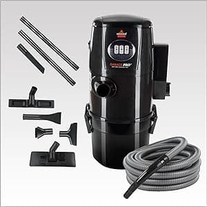BISSELL Garage Pro Wall-Mounted Wet Dry Car Vacuum/Blower With Auto Tool Kit, 18P03 , Gray
