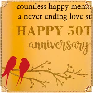 50th Wedding Anniversary Lantern 50th Anniversary Wedding Gifts for Couple Parents Grandparents Husband Wife