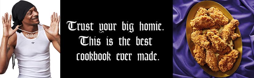 From Crook to Cook: Platinum Recipes from Tha Boss Dogg's Kitchen (Snoop Dogg Cookbook, Celebrity Cookbook with Soul Food Recipes) (Snoop Dog x Chronicle Books)