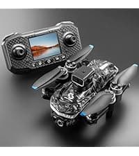 ikaufen E99 Drone Single camera,No Screen Control Camera for Adults RC Drone With 480P Dual Camera WiFi FPV Foldable Quadcopter Aircraft +1 Battery (E99 No Screen Control Black)