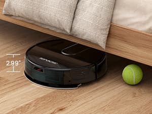 ROPVACNIC Robot Vacuum Cleaner Robot Vacuum and Mop Combo with 4000Pa Suction, Personalized Cleaning Adjustments, Self-Charging Robotic Vacuum Cleaner, Advanced Obstacle Avoidance