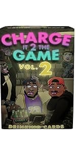 Charge It 2 The Game Drinking Cards – 90-Card Adult Party Game for Bachelorette Parties, 21st Birthdays, and Game Night Fun