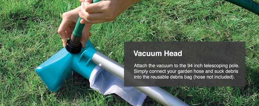 Intex 28002E Cleaning Maintenance Swimming Pool Kit with Vacuum, Surface Skimmer, and Telescoping Pole for Above Ground Pools (Pool Sold Separately)