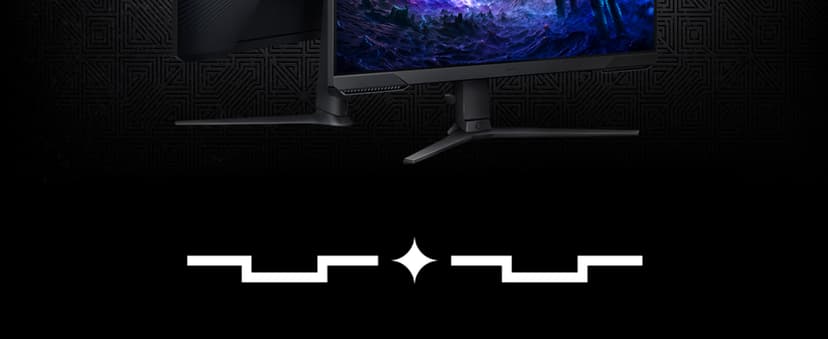 Samsung 27" Odyssey G5 (G51F) Gaming Monitor - QHD (1440P), 180Hz, 1ms, AMD FreeSync, HDR10, Height Adjustable Stand, Black Equalizer, Virtual Aim Point, Auto Source Switch+, LS27FG512ENXZA