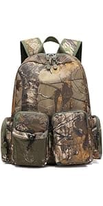 Tactical Camo Backpack for Men Women Waterproof Durable MOLLE Backpack Camping Hunting Emergency Preparedness