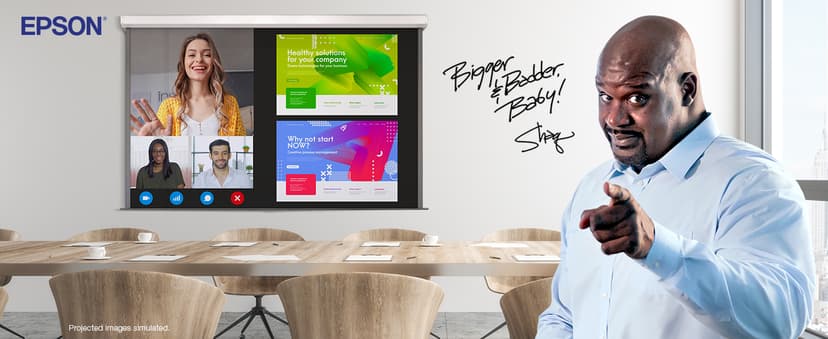 Epson Pro EX11000 3-Chip 3LCD Full HD 1080p Wireless Laser Projector, 4,600 Lumens Color/White Brightness, Miracast, 2 HDMI Ports, USB Power for Streaming, Built-in 16W Speaker