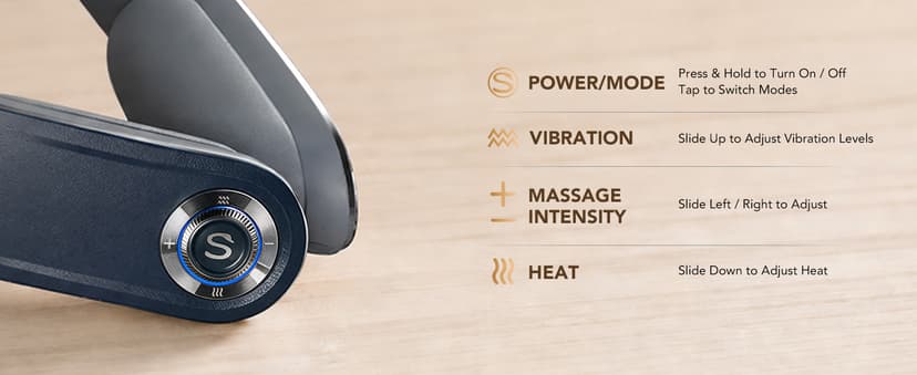 HSA Eligible Heat and Vibration Cordless Travel Massager, Birthday Gifts Foldable Neck Massager for Office Home Car Travel SKG FSA G7 Pro Fold Neck Massager for Strain Relief Deep Tissue B0CR5YHBVC
