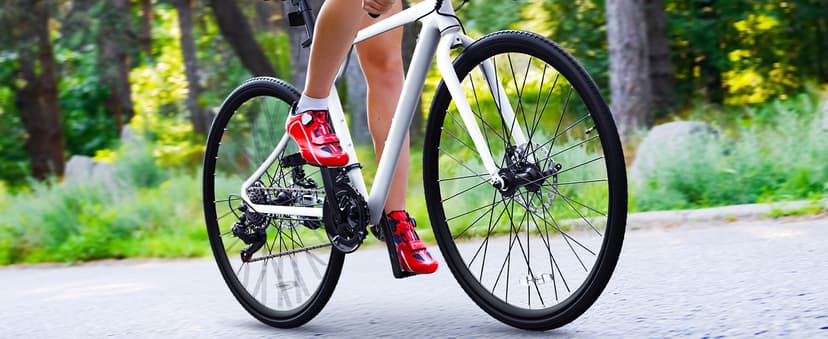 YITAHOME 700C Road Bike, 21 Speed Commuter Bicycle for Men Women, Lightweight Aluminum Frame Racing Bike, Adult Bicycle with Dual Disc Brake