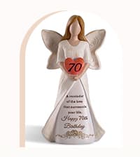 50th Birthday Gifts for Her Women: Happy Birthday Gift for Friends Besites Sisters Daughter Mom 50 Year Old Woman Birthday Angel Figurine