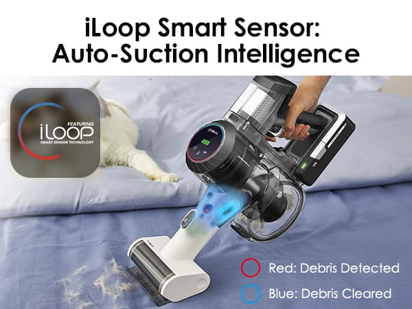 Tineco Pure ONE S11 Smart Cordless Stick Vacuum Cleaner, Strong Suction Handheld Vacuum for Hard Floors, Cars & Pet Hair, Lightweight Deep Cleaning