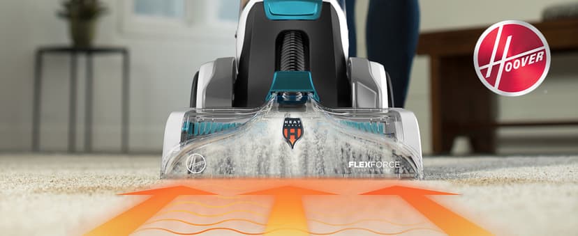 Hoover SmartWash+ Automatic Carpet Cleaner Machine for Carpet and Upholstery, Deep Cleaning Carpet Shampooer Machine, Pair with a Hoover Carpet Cleaner Solution for a Bright, Refreshed Home