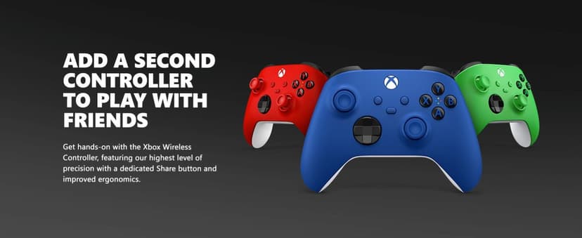 Xbox Series X - Gaming Console - 1TB SSD - Includes Wireless Controller - 4K Gaming - 120FPS - Carbon Black