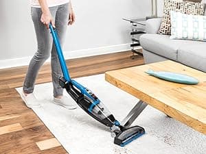 Bissell, 3061 Featherweight Cordless Stick Vacuum, Self-Standing, Electric Blue, Black