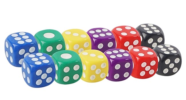 Juegoal Wooden Shut The Box Dice Game for 1-6 Players, Upgrade Tabletop Board Game with 12 Dice for Kids Adults Families, Classics Travel Portable Classroom Home Party Pub Board Game Sets