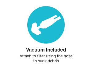 Intex 28003E Deluxe Above Ground Pool Maintenance Kit for Minimum 800 GPH Flow Rates with Vacuum, 110" Pole, Wall Brush and 24' Hose (Color May Vary)