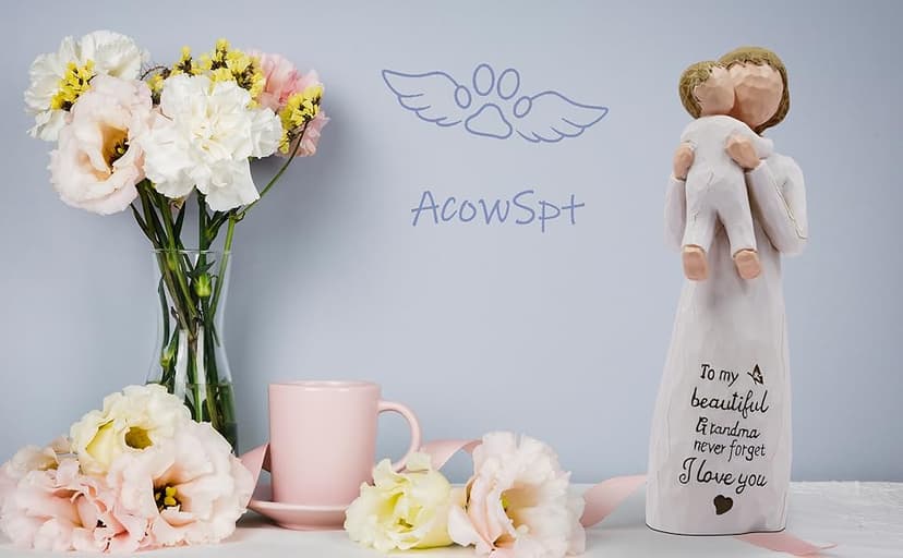 Grandma Gifts, Grandma Birthday Gifts, Gifts for Grandma, First Time Grandma Gifts, Grandmother Gifts for Christmas, Grandma Gifts for Christmas, Sculpted Hand-Painted Figurine