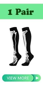 Running Athletic Nurses Work Support Travel Flight Sports Junely 3 Pairs Compression Socks for Women Knee High Stockings B09R7RT9X9