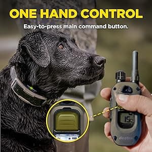 Dogtra 1900X Camouflage E-Collar - 3/4 Mile Range, Dogs 45 lbs+, IPX9K Waterproof, 100 Stimulation Levels, Vibration, Tone, Rechargeable - Ideal for Dog Owners and Professional Trainers