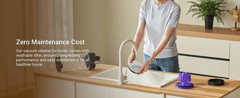 Eureka Powerful Lightweight Upright Vacuum Carpet and Floor, PowerSpeed NEU202 with Automatic Cord Rewind, Purple