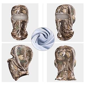 WTACTFUL Camo Face Mask for Turkey Hunting – Durable Concealment for Outdoor Adventures