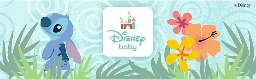 Disney Baby Lilo & Stitch Soft Huggable Stuffed Animal Cute Plush Toy for Toddler Boys and Girls, Gift for Kids, Blue Stitch 15 Inches