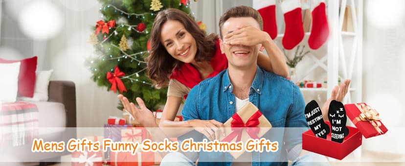 FilmHOO Birthday Gifts for Men Fathers Day Dad Gifts for Dad Christmas Stocking Stuffers for Men Him Valentines Funny Socks