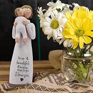 Grandma Gifts, Grandma Birthday Gifts, Gifts for Grandma, First Time Grandma Gifts, Grandmother Gifts for Christmas, Grandma Gifts for Christmas, Sculpted Hand-Painted Figurine