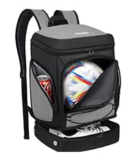 Basketball Backpack Bag Large Sports Bag with Separate Ball holder & Shoes compartment, Best for Basketball, Soccer,Volleyball,Gym