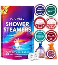 Shower Steamers Aromatherapy - 21Pcs Birthday Gifts for Women, Wife, Mom, Essential Oil, Nasal Relief, Self Care Home Spa Gifts for Woman, Elephant Christmas Gifts for Adults, Women, Teachers, Her
