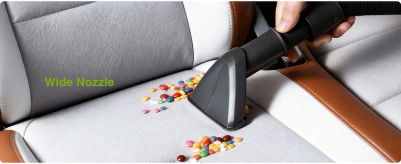 TaskStar Cordless Shop Vac, 2.6 Gal 2x4.0Ah Battery Powered Shop Vac, 3-in-1 Cordless Shop Vacuum Wet and Dry with Strap, 4 Wheels, Accessory Storage Holder, Ideal for Garage, Car, Workshop