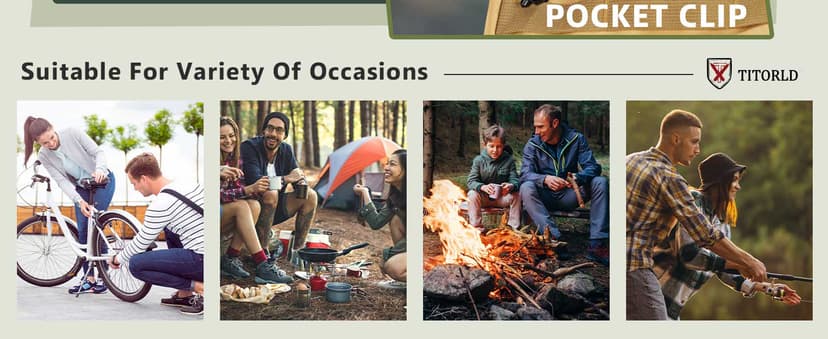 Gifts for Him Men Husband, Christmas Stocking Stuffers, Anniversary Birthday Gifts ideas for Him, Engraved Pocket Knife, Wooden Handle Folding Knife with Wood Box, Unique Outdoor Camping Hiking Tool