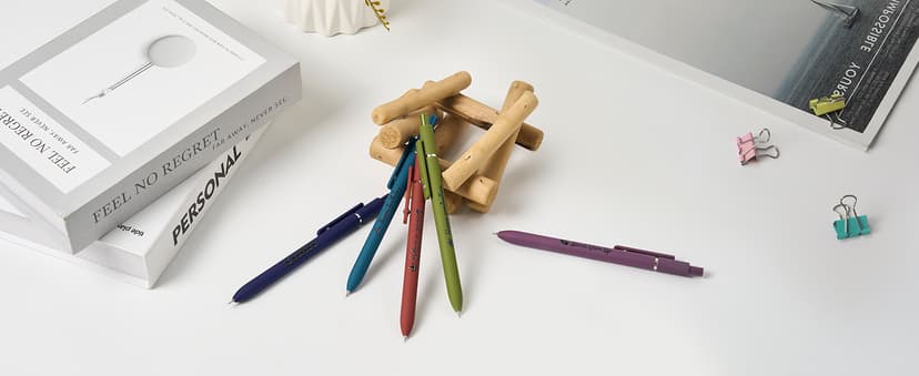 ENOMY Personalized Ballpoint Pens with Logo/Name/Text, Black Ink Custom Engraved Pen in Bulk, Ideal for Christmas Gifts, Birthday Presents, College, Offices & Businesses