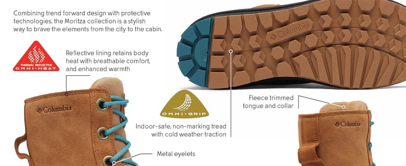 Columbia Womens Moritza Shield Omni-Heat Insulated Snow Boot