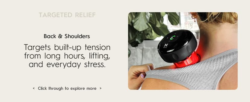 REVO The Original 4-in-1 Smart Cupping Therapy Massager, Red Light Therapy for Targeted Pain Relief, Knots, Aches, Muscle Soreness, Circulation & Tighter Skin, Portable Cupping Kit