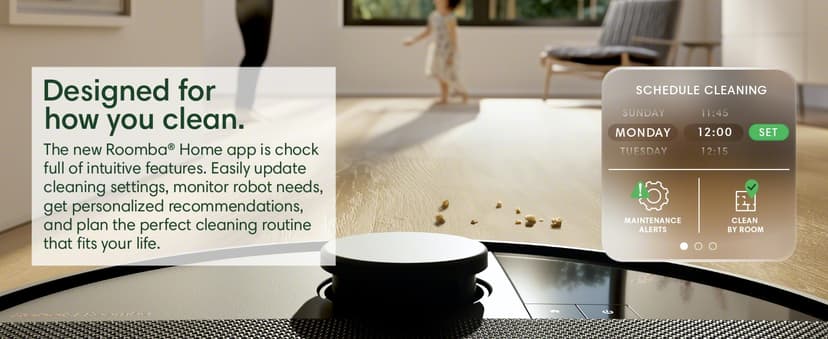 iRobot Roomba Max 705 Vac Robot Vacuum + AutoEmpty Dock - Extreme Power-Lifting Suction, Anti-Tangle Dual Rubber Brushes, Self-Empties, Recognizes and Avoids Obstacles, LiDAR Navigation