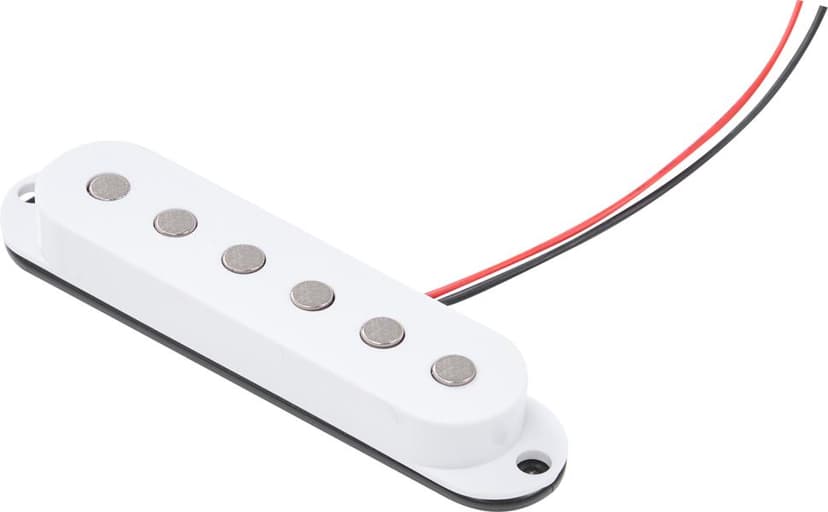 Pareschi 3-Pack Single Coil Pickups for Strat Guitar, Vintage Tone, Easy Install, Suitable for Stage/Recording/Practice Multiple Scenarios (White)
