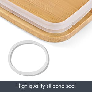 Butter Dish with Lid, Home Decor, Large Butter Dish for Countertop Ceramic Butter Keeper Container with Knife and High-Quality Silicone Sealing Butter Dish Good Kitchen Gift White