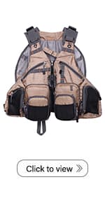 Raprance Fly Fishing Vest Backpack - Adjustable Lightweight and Quick-Dry, with 17 Pocketsfor Trout Bass Saltwate