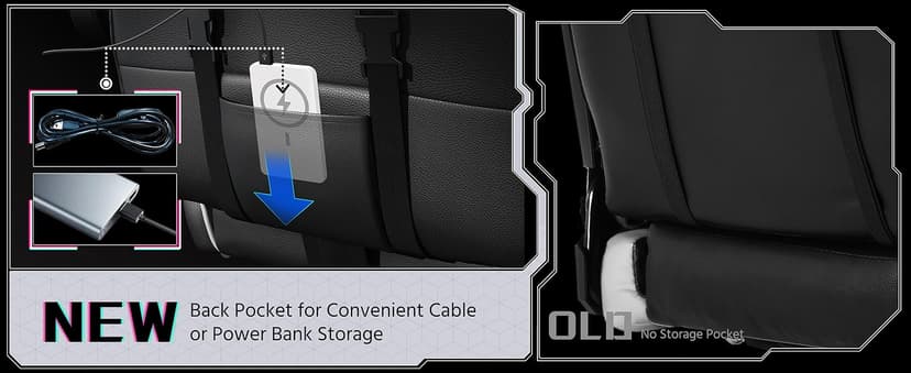 Yaheetech Gaming Chair, Video Game Chair with Massage Lumbar Support and Footrest Height Adjustable Ergonomic Computer Gaming Chair with Swivel Seat and Headrest, Black/White